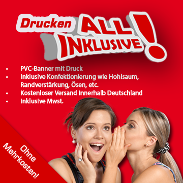 Bannerdruck Online Auf Werbebanner Und Meshbanner Selbst Gestalten