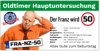 Geburtstag 50 - Tüvprüfung Geburtstag 50 - Tüvprüfung